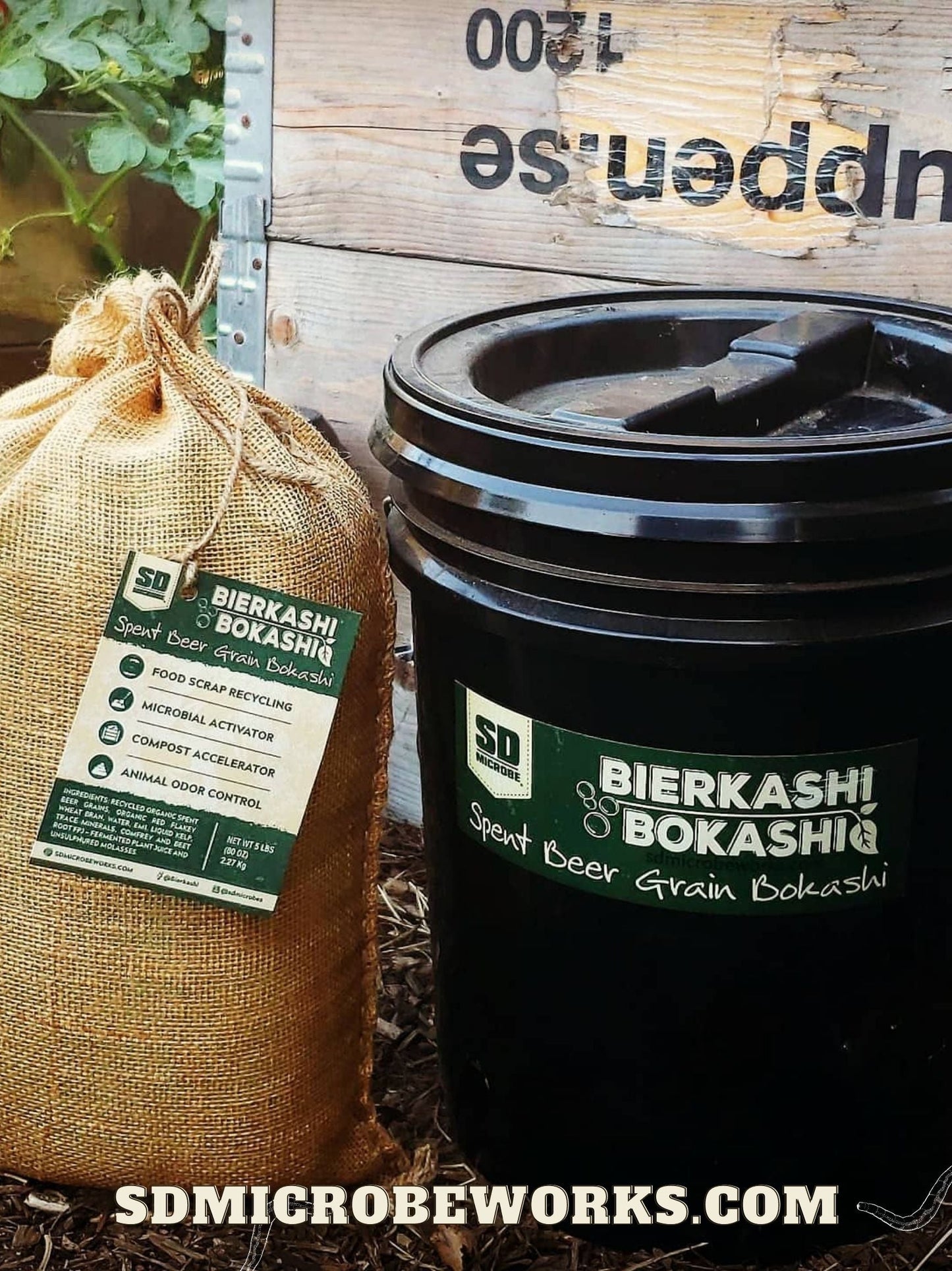 BierKashi Composting System (with BierKashi Bokashi) (Free Shipping) - Midwest Grow LLC