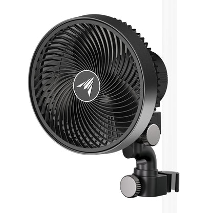 AC Infinity CLOUDRAY S9, Grow Tent Clip Fan 9” with Long-Life EC Motor, 10-Level Dynamic Wind Modes & Fan Speeds, 10-Level Auto Oscillation