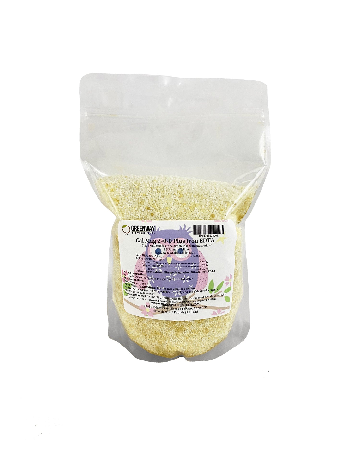 Cal-Mag Plus 2-0-0 Concentrate - Midwest Grow LLC