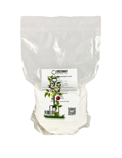 Calcium Nitrate Fertilizer 15.5-0-0 (Ammonia Calcium Nitrate 15.5-0-0) - Midwest Grow LLC