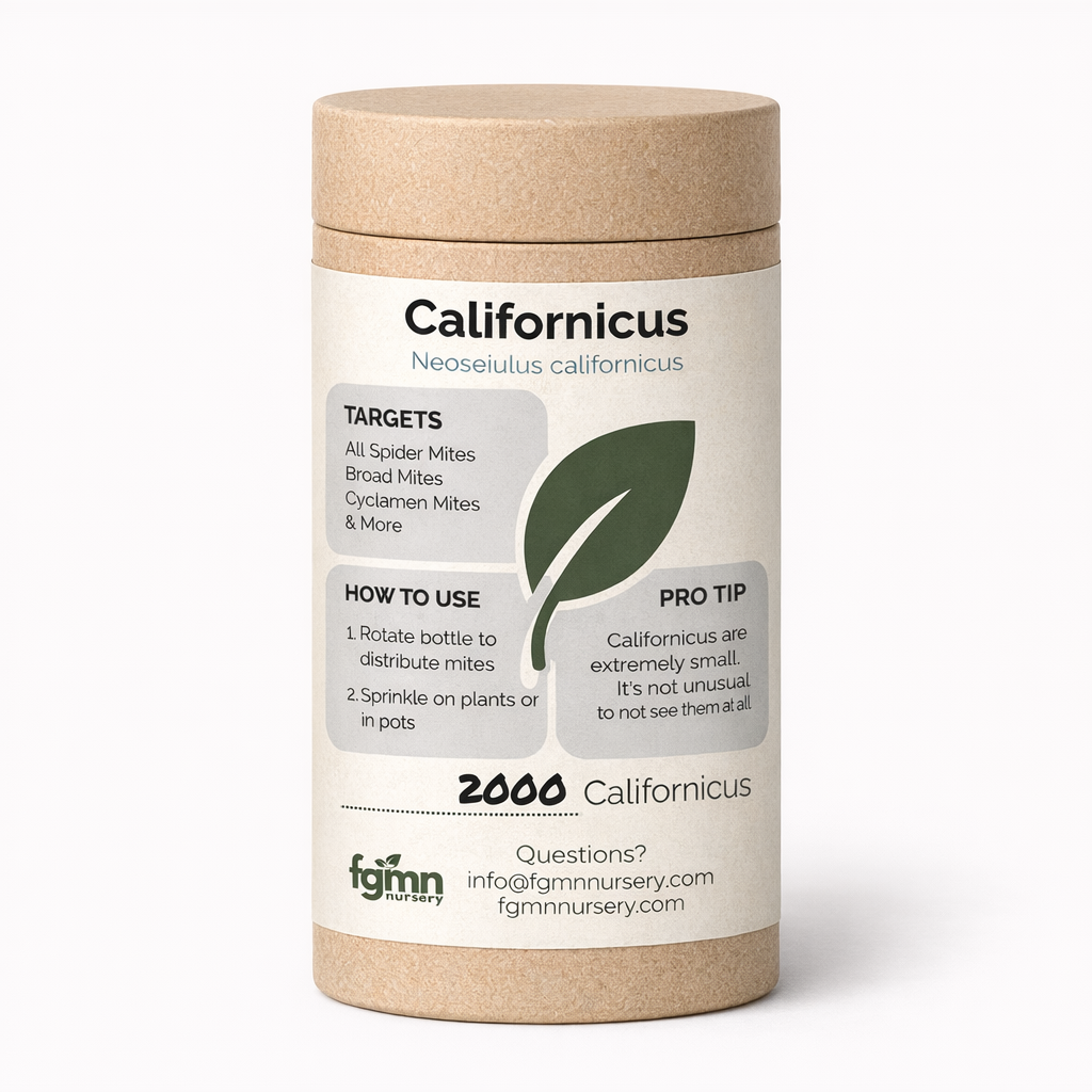 Neoseiulus Californicus Treatment Bottles - Midwest Grow LLC