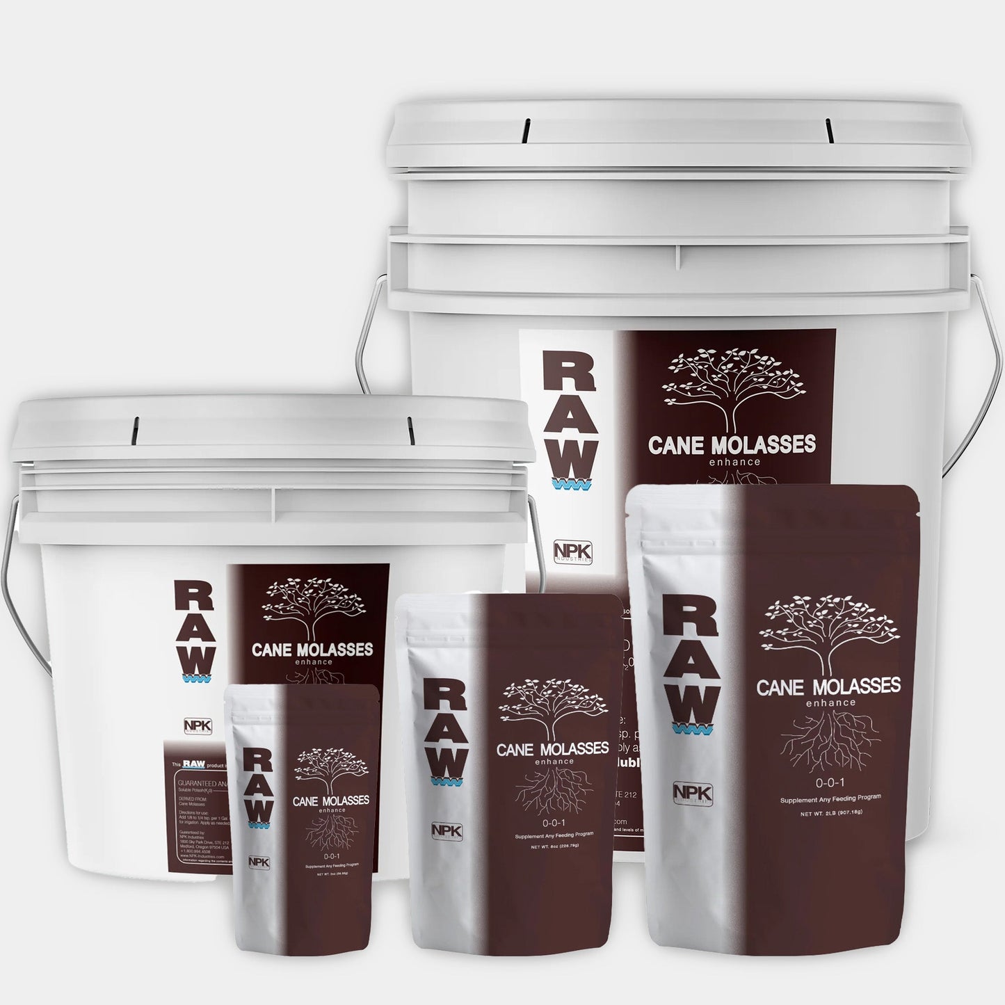 RAW Cane Molasses | Water-Soluble Microbe Food | Concentrated Powder - Midwest Grow LLC
