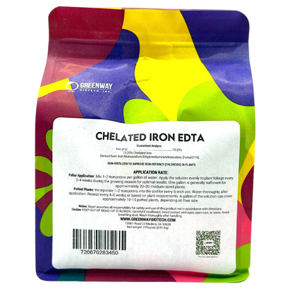 Chelated Iron EDTA Fertilizer - Midwest Grow LLC