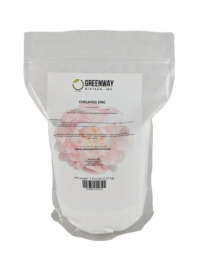 Chelated Zinc EDTA Fertilizer - Midwest Grow LLC