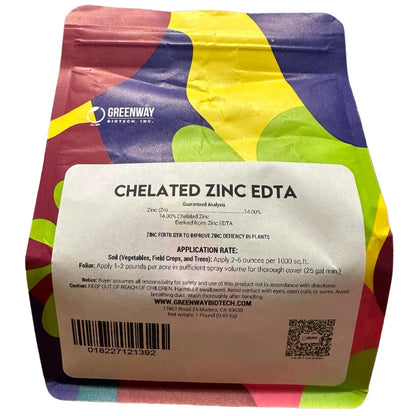 Chelated Zinc EDTA Fertilizer - Midwest Grow LLC