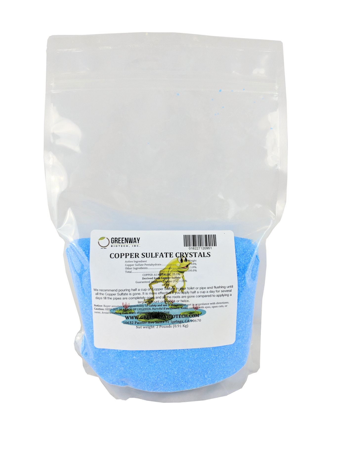 Copper Sulfate Crystals
