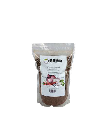 Organic Cottonseed Meal Fertilizer 5-2-1 - Midwest Grow LLC