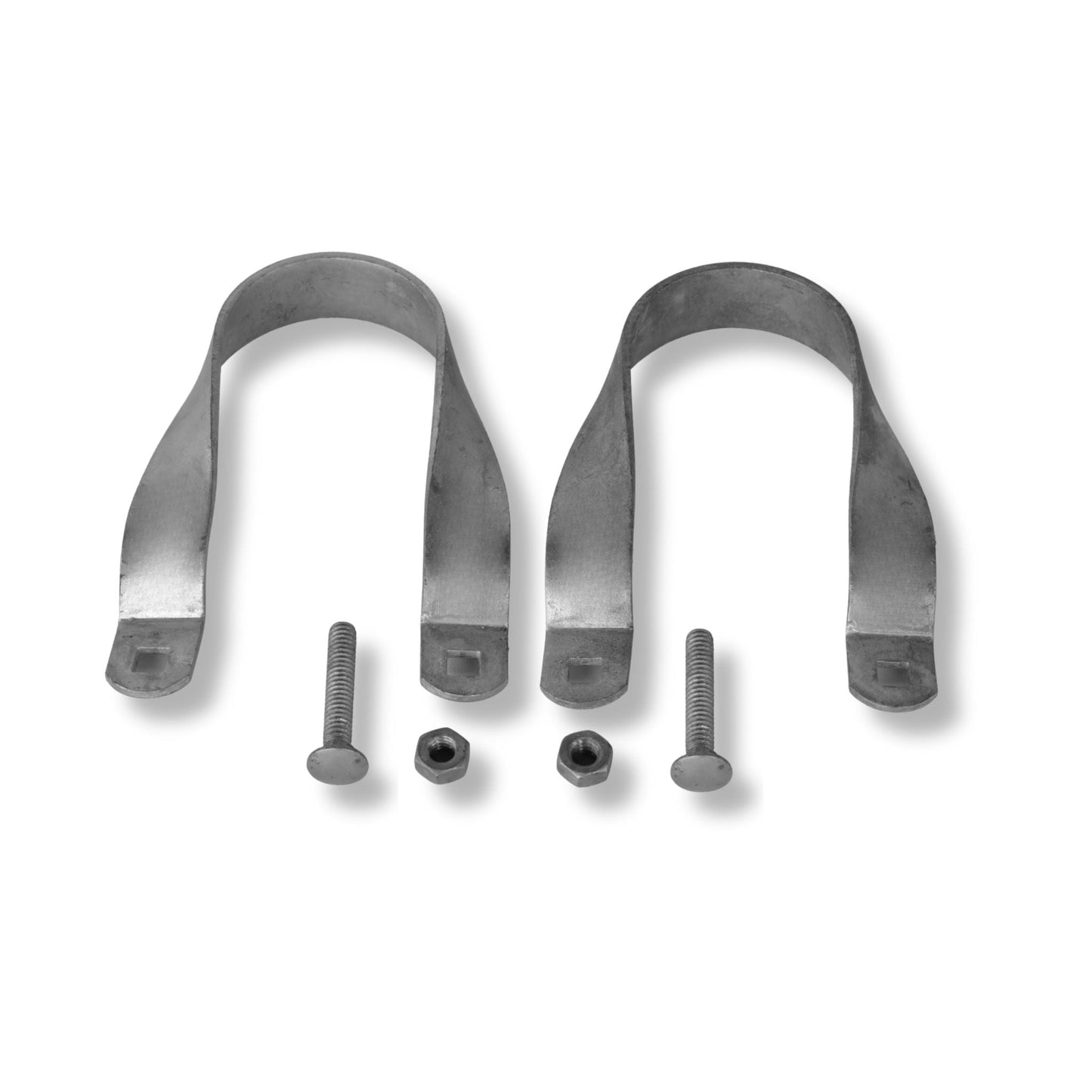 Greenhouse Cross Connectors - Galvanized Steel 1.66" x 1.375" - Midwest Grow LLC