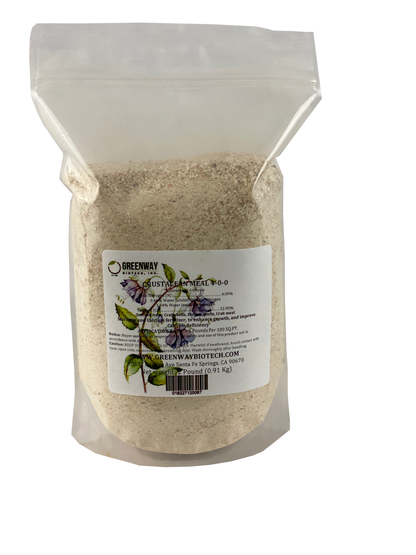 Crustacean Meal Fertilizer 4-0-0 - Midwest Grow LLC