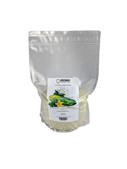 Cucumber Fertilizer 8-16-36 | Chelated Micronutrients | Hydroponics, Soil & Foliar Application - Midwest Grow LLC