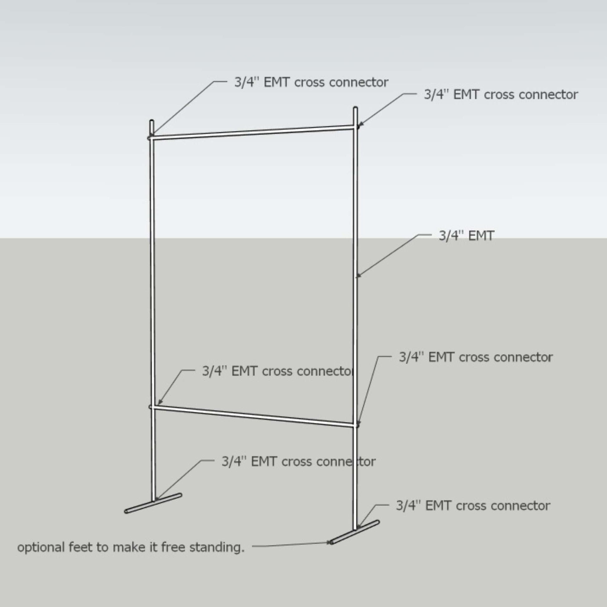 DIY Vine Trellis - Midwest Grow LLC