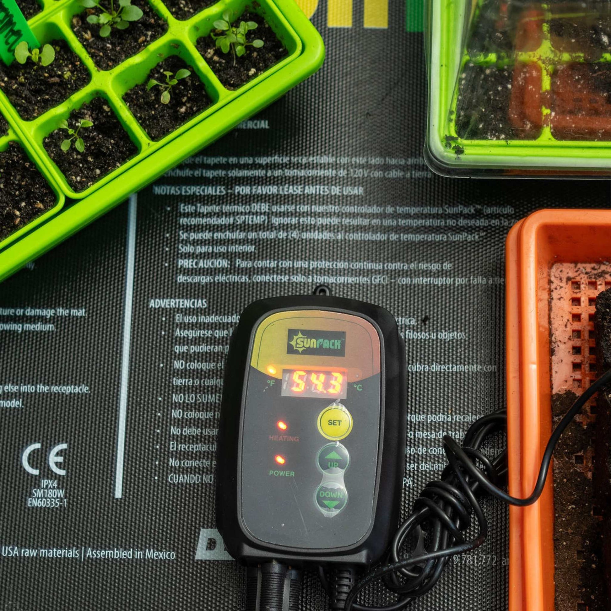 Seedling Heat Mat Temperature Controller - Midwest Grow LLC