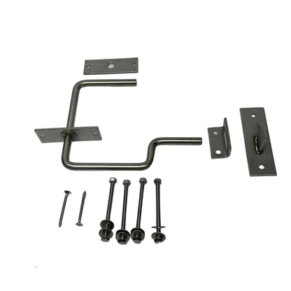 Door Latch Kit - Heavy-Duty Stainless Steel - Midwest Grow LLC