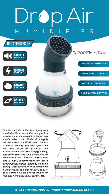 Drop Air Humidifier 200 Pints per day