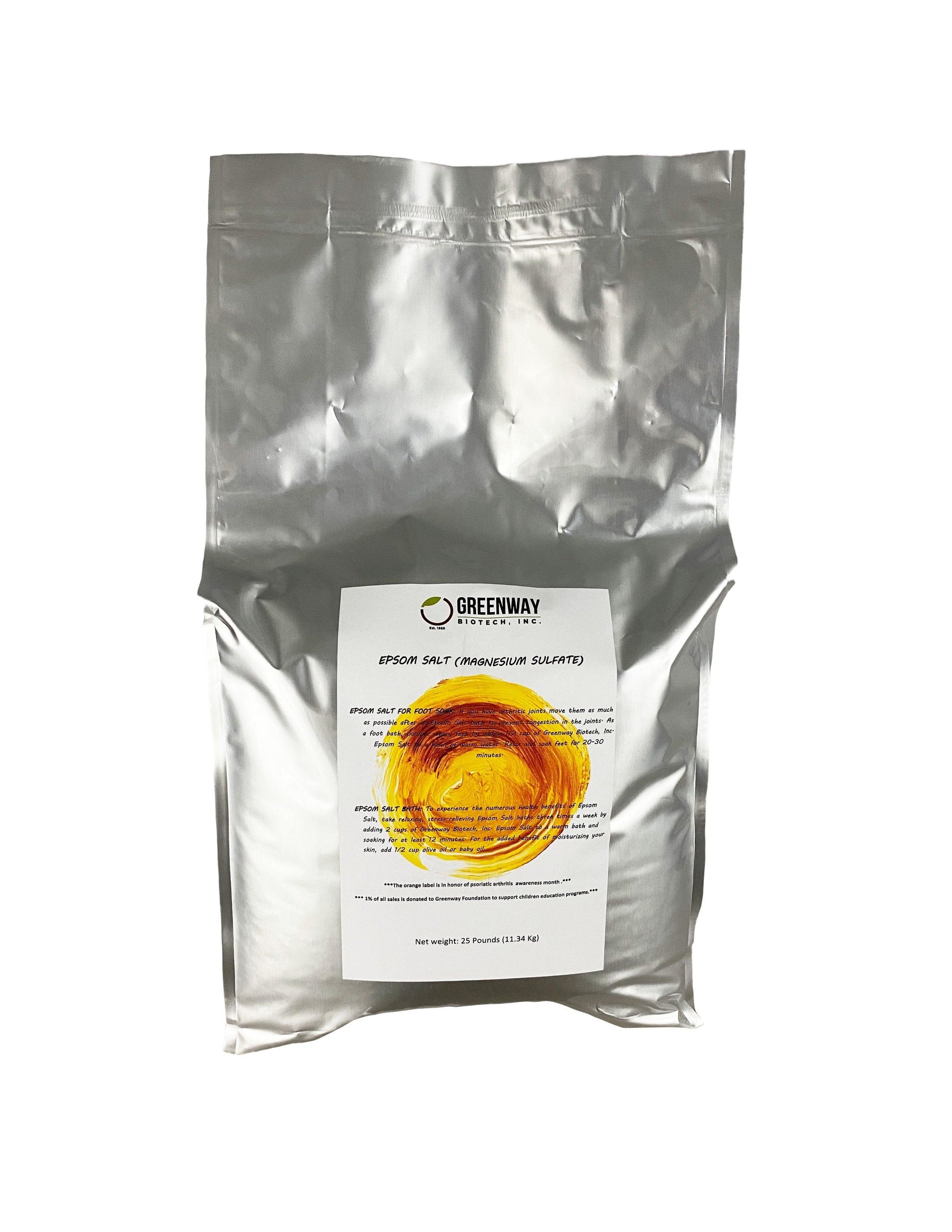 Epsom Salt (Magnesium Sulfate) | Organic & USP Grade - Midwest Grow LLC