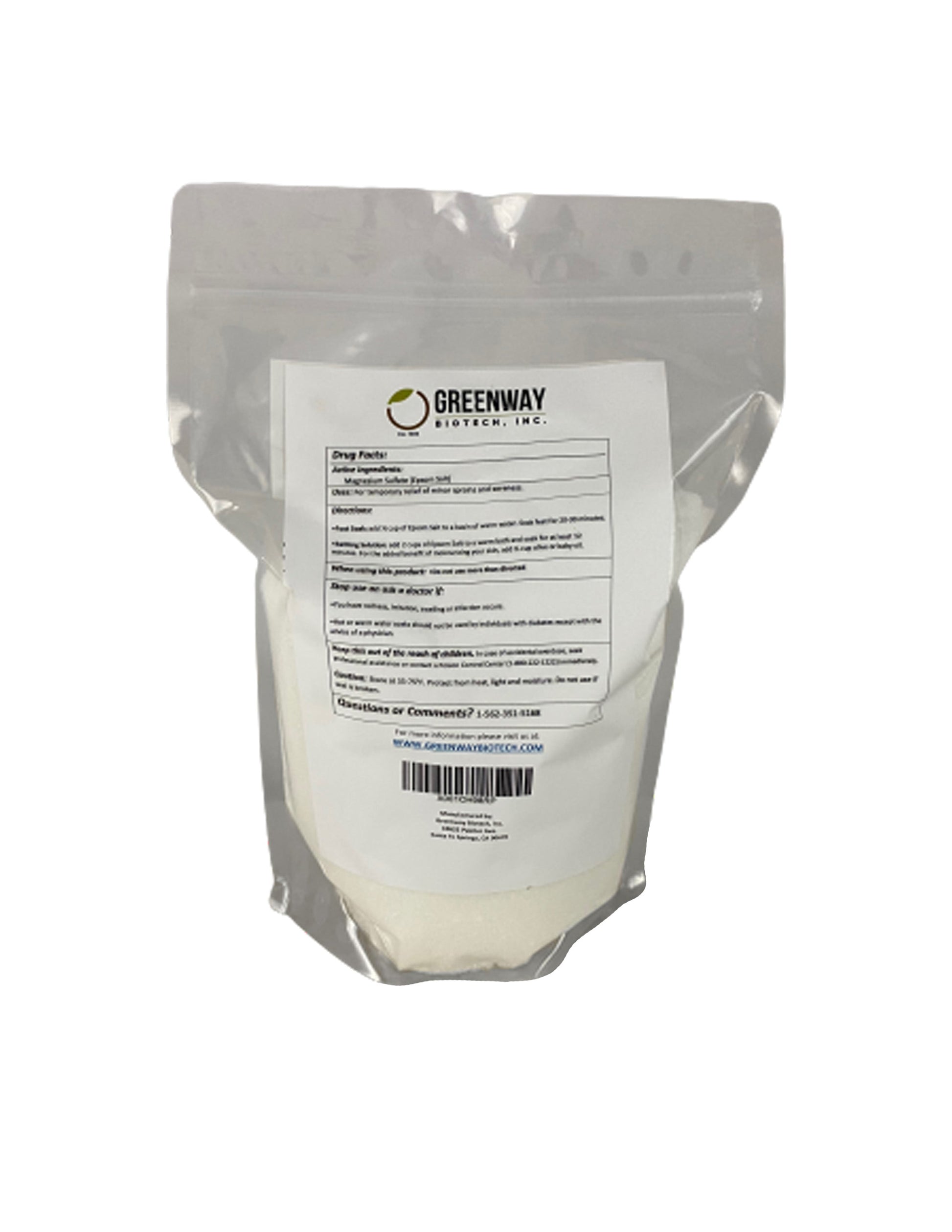 Epsom Salt (Magnesium Sulfate) | Organic & USP Grade - Midwest Grow LLC