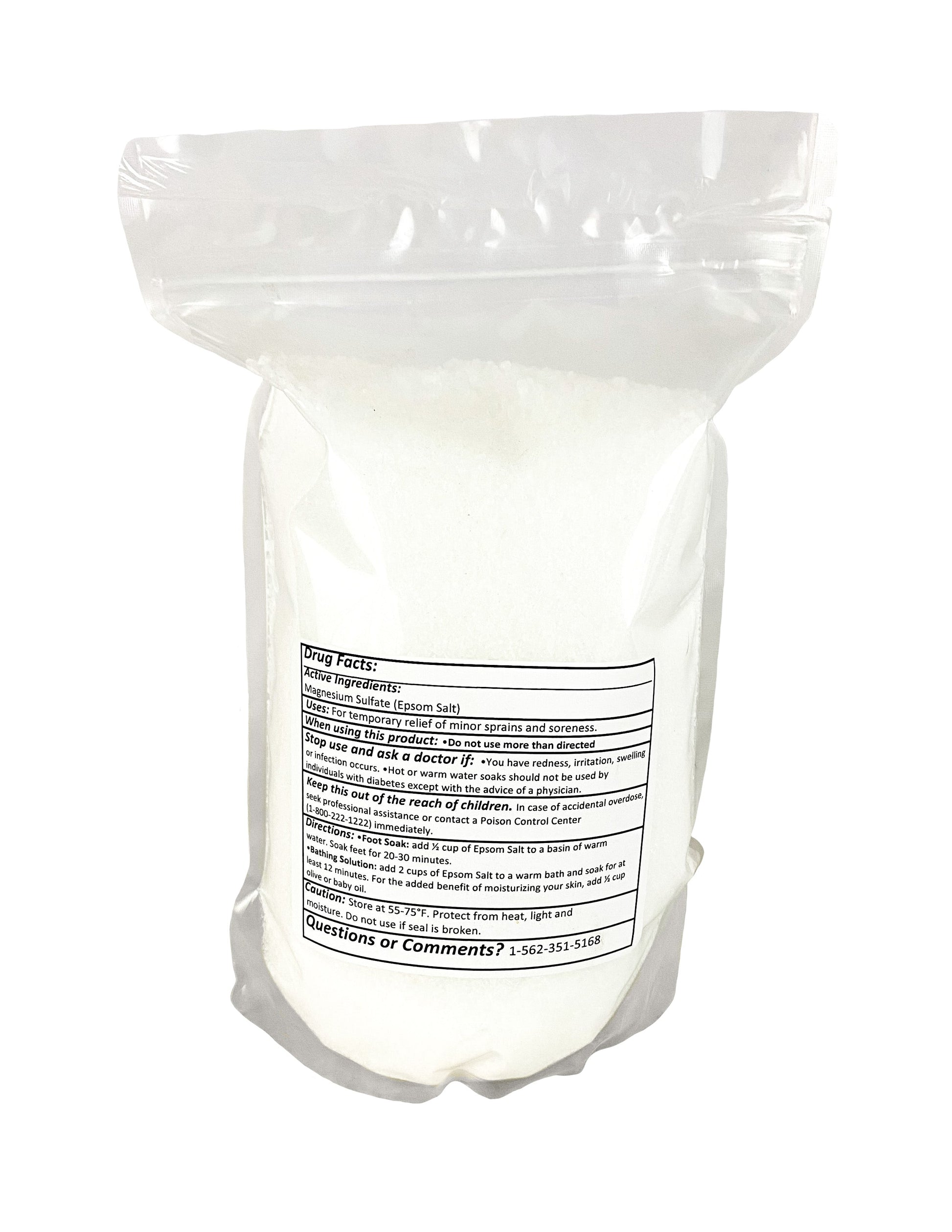 Epsom Salt (Magnesium Sulfate) | Organic & USP Grade - Midwest Grow LLC