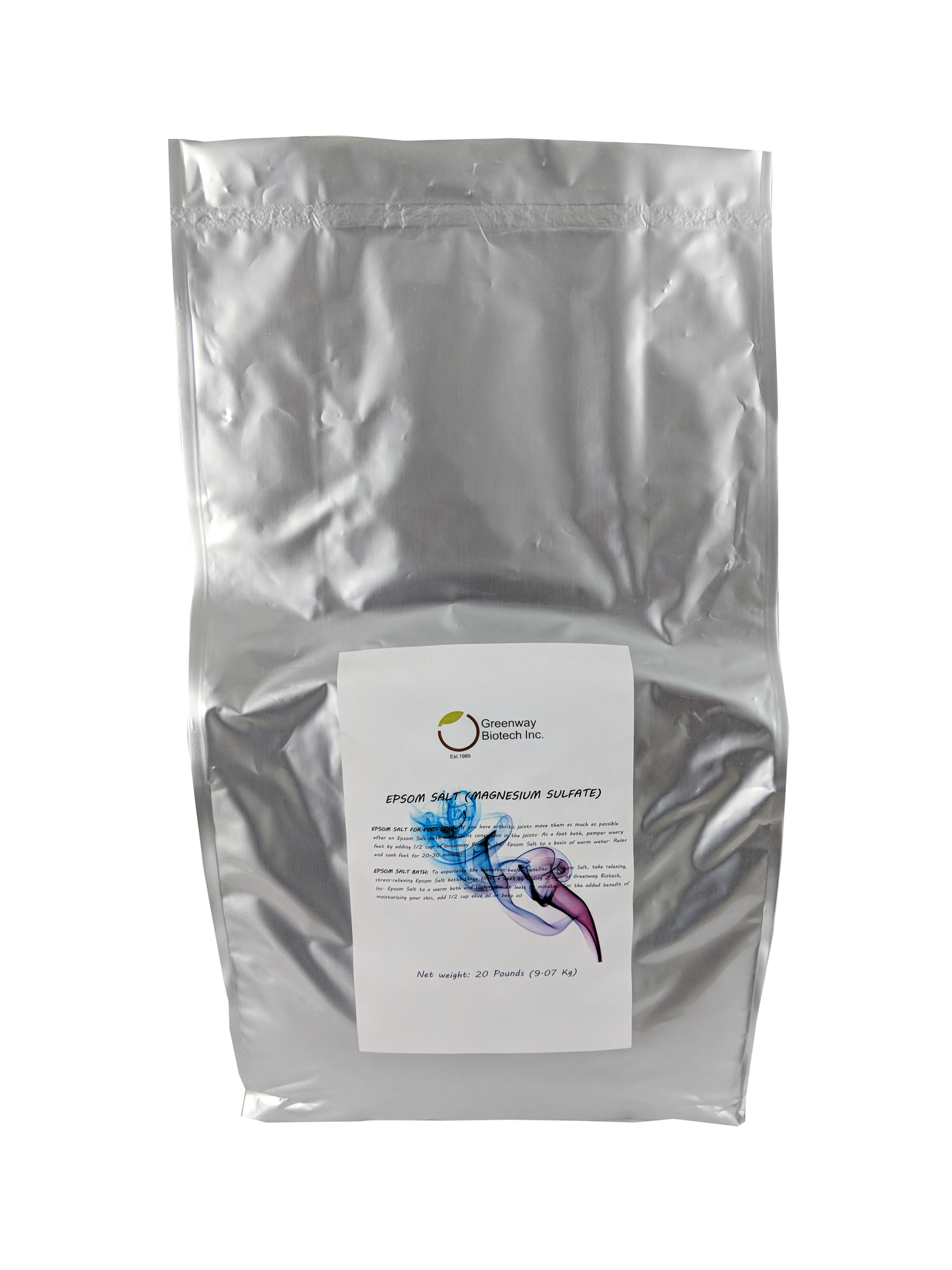 Epsom Salt (Magnesium Sulfate) | Organic & USP Grade - Midwest Grow LLC