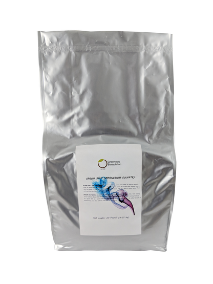 Epsom Salt (Magnesium Sulfate) | Organic & USP Grade - Midwest Grow LLC