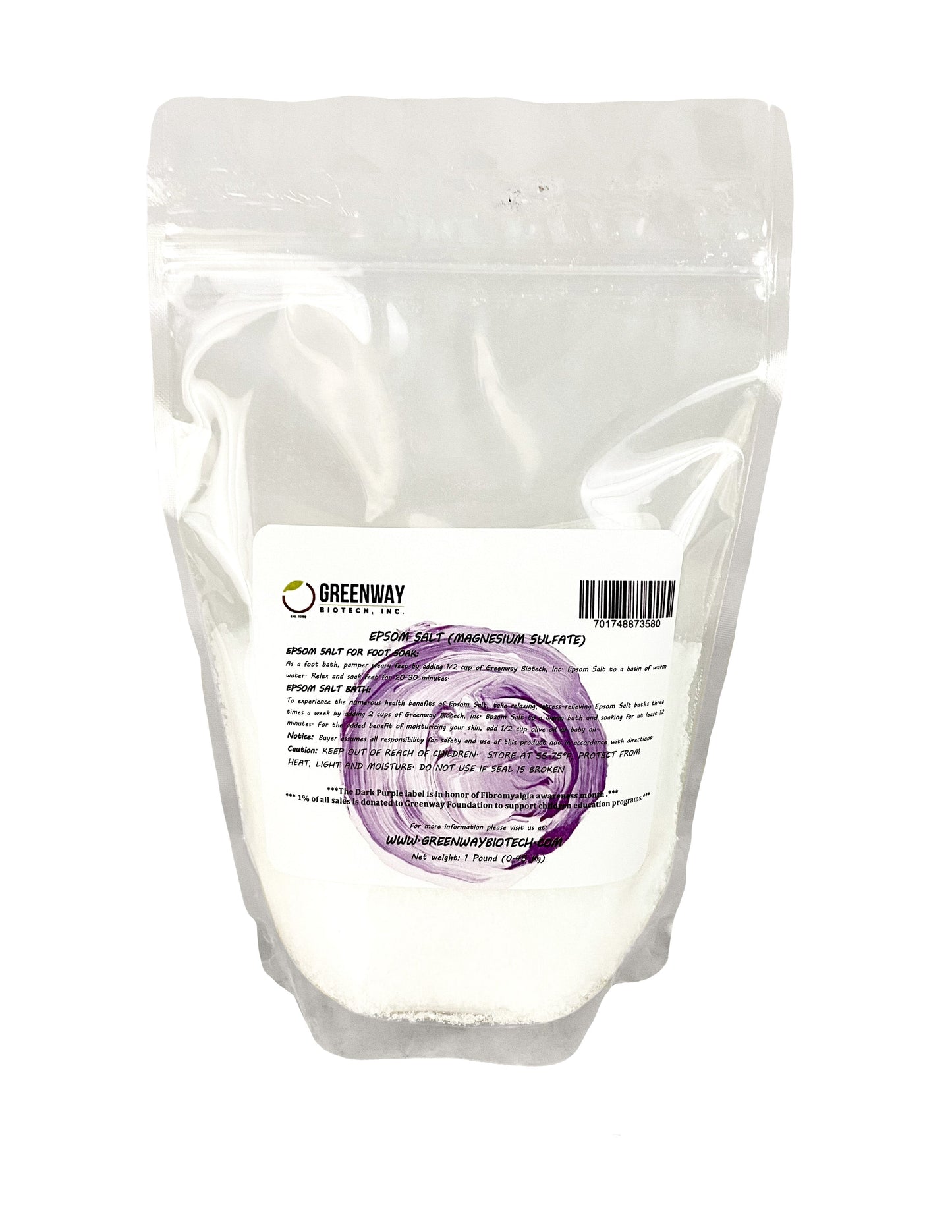 Epsom Salt (Magnesium Sulfate) | Organic & USP Grade - Midwest Grow LLC
