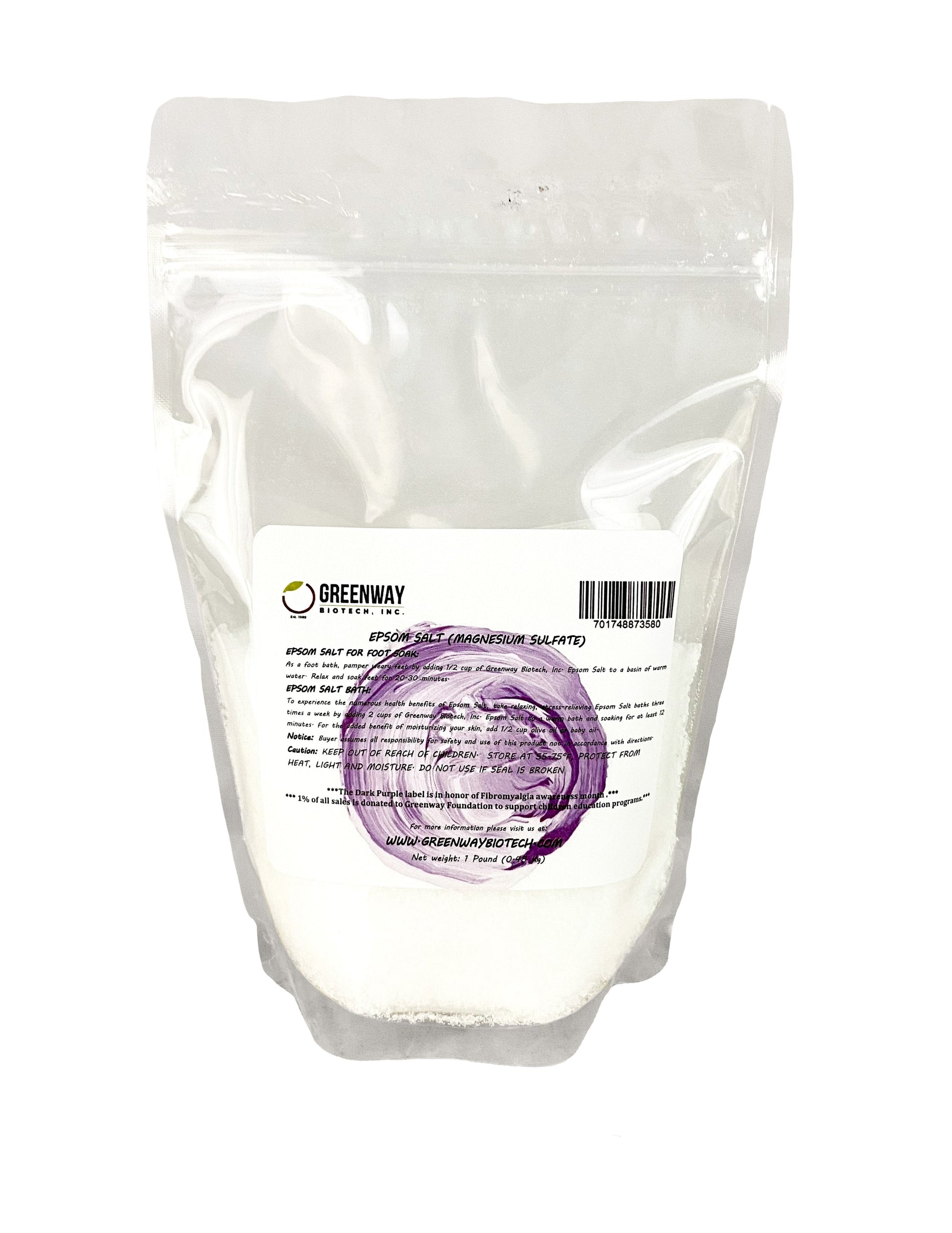 Epsom Salt (Magnesium Sulfate) | Organic & USP Grade - Midwest Grow LLC