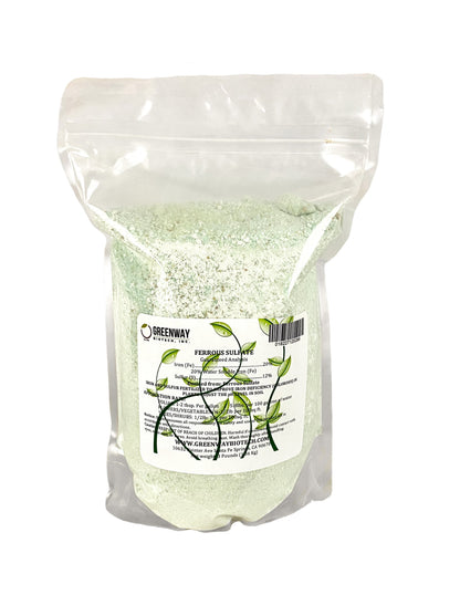 Organic Ferrous Sulfate (Iron Sulfate) | 20% Iron (Fe) - Midwest Grow LLC