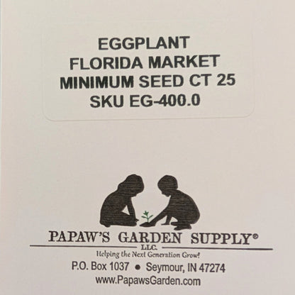 Florida Market Egg Plant Seed