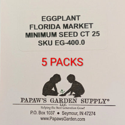 Florida Market Egg Plant Seed