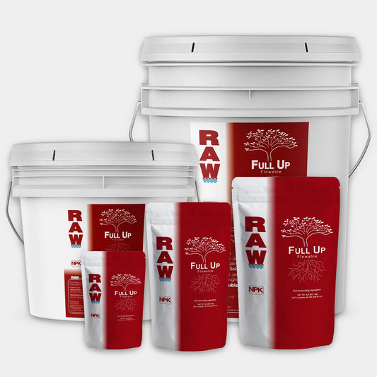 RAW Full Up | Fulvic Acid Biostimulant | 100% Water-Soluble Humates - Midwest Grow LLC