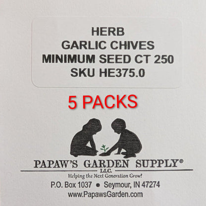 Herb, Garlic Chive Seeds