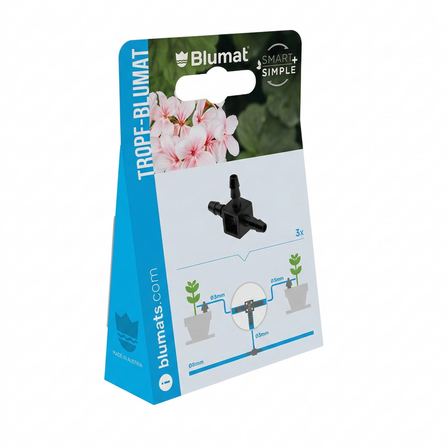 Mini-Tee 3-3-3 mm