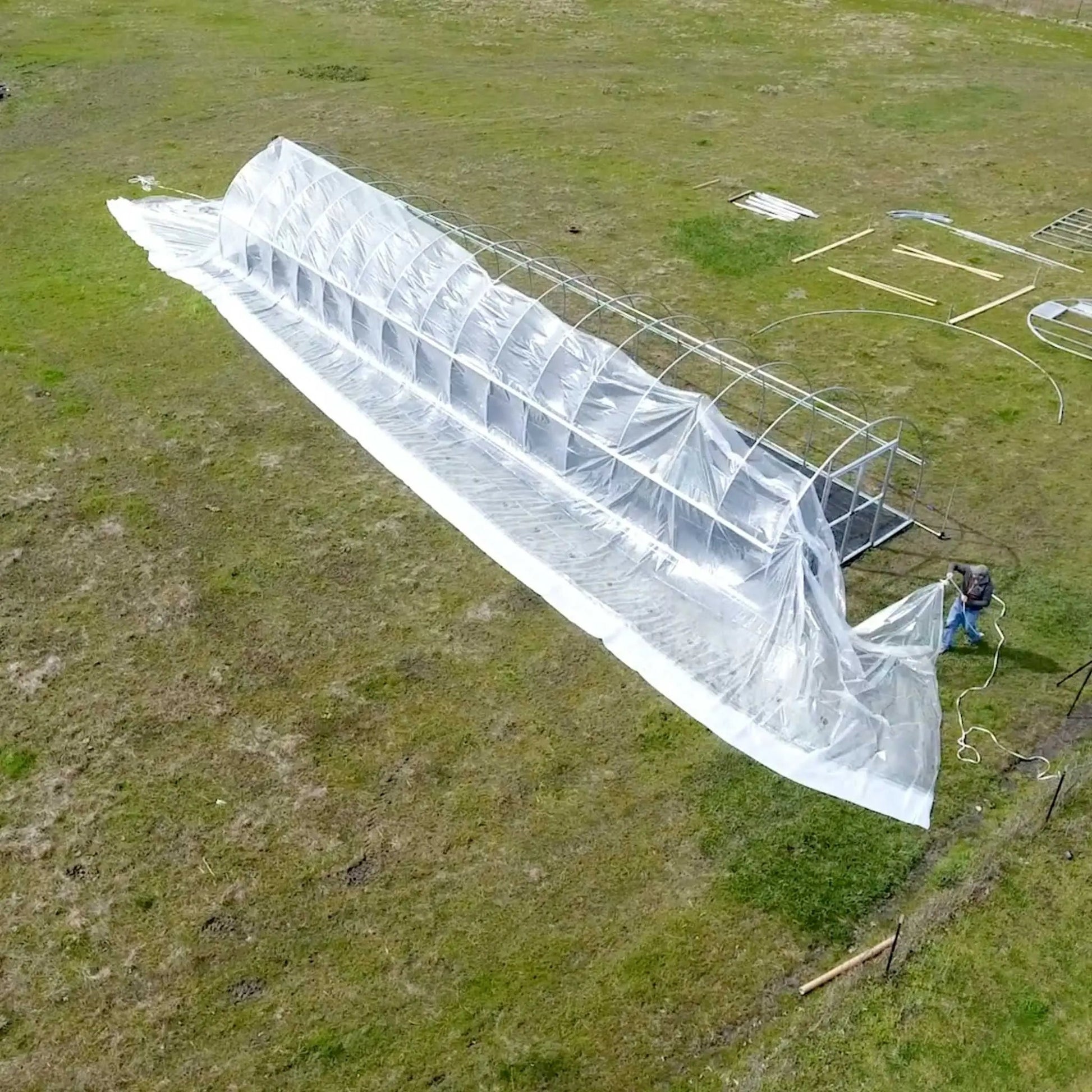 Greenhouse Plastic 6 Mil Clear - Midwest Grow LLC