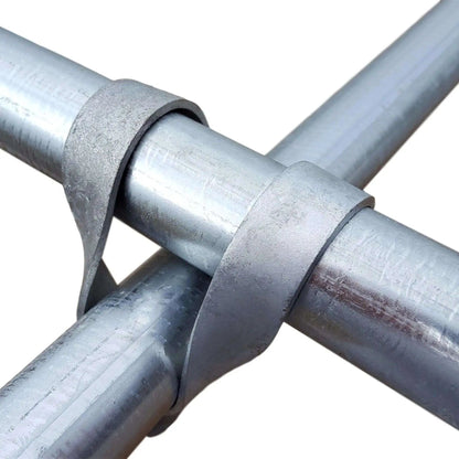 Greenhouse Cross Connectors - Galvanized Steel 1 3/8" - Midwest Grow LLC