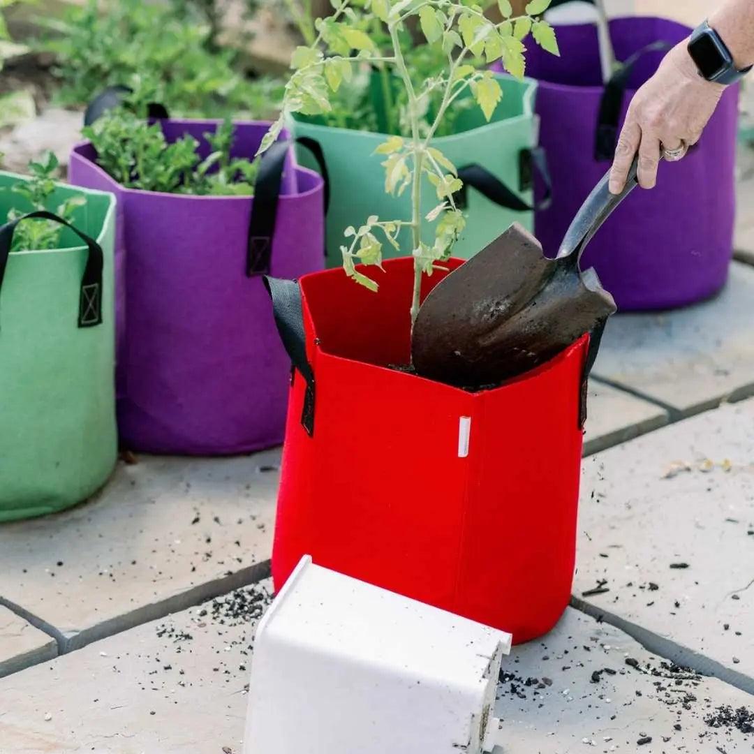 Grow Bags - 7 Gallon Colored Fabric Pots - Midwest Grow LLC