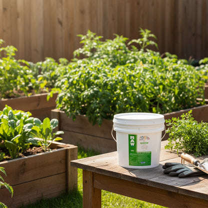 RAW GROW | All in One Water Soluble Nutrient Blend | Vegetative Base Fertilizer - Midwest Grow LLC