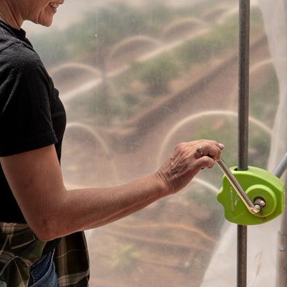 DIY Greenhouse Roll-Up Side Curtain Kit - Midwest Grow LLC
