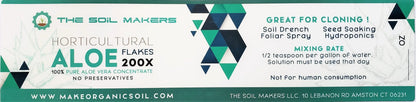 Horticultural Aloe Vera Gel Flakes 200x - Midwest Grow LLC