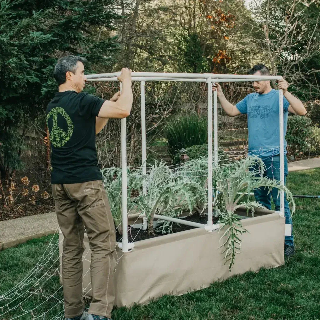 Grassroots Complete Kit Living Soil Fabric Bed - Midwest Grow LLC
