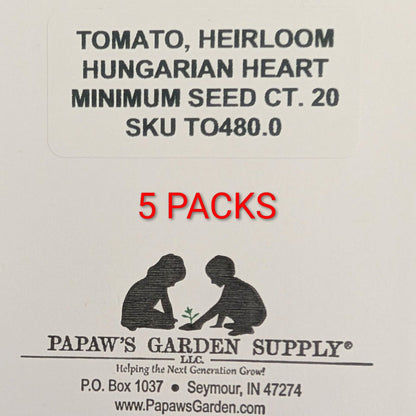 Hungarian Heart Heirloom Tomato Seeds