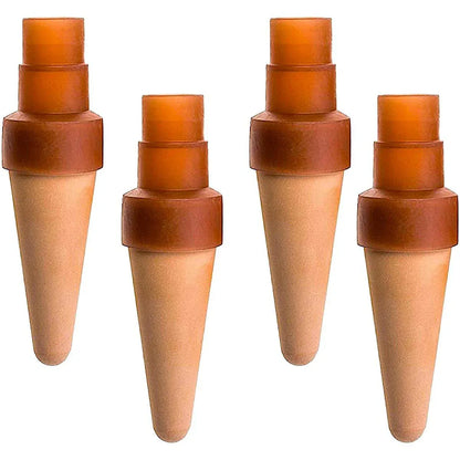 Blumat Bottle Adapter XL Plant Watering Stakes for Large Plants - 4 Pack XL - Midwest Grow LLC