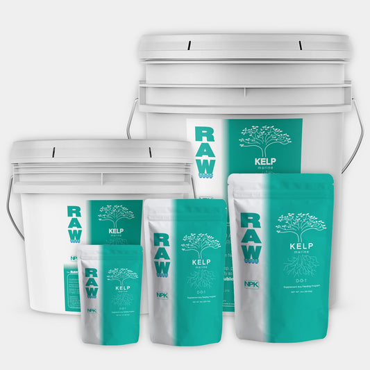 RAW Kelp | 99% Ascophyllum Nodosum Extract | Water-Soluble Biostimulant - Midwest Grow LLC