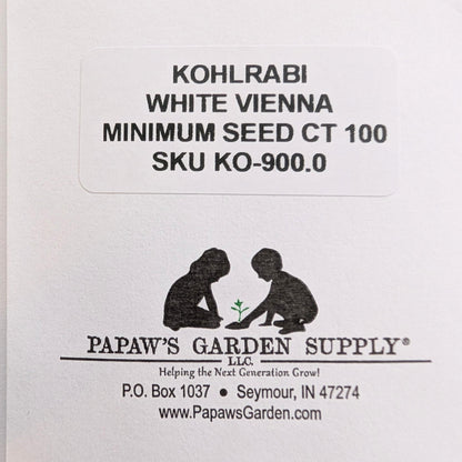 Kohlrabi White Vienna Seeds