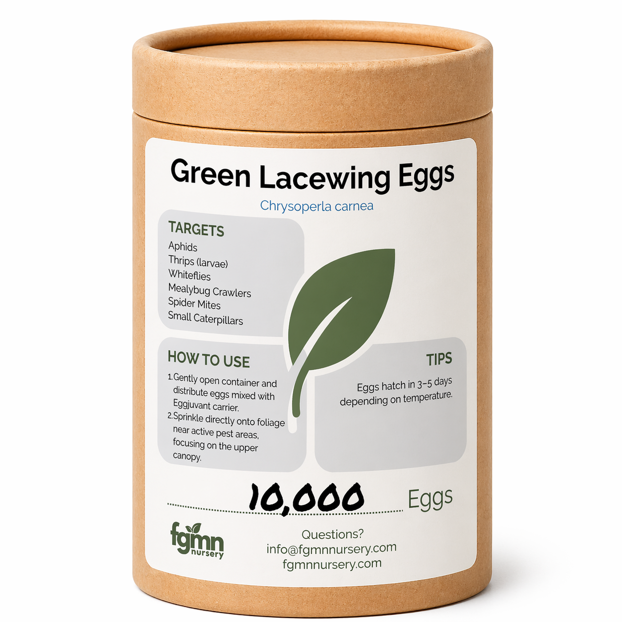 Green Lacewing Eggs - Midwest Grow LLC