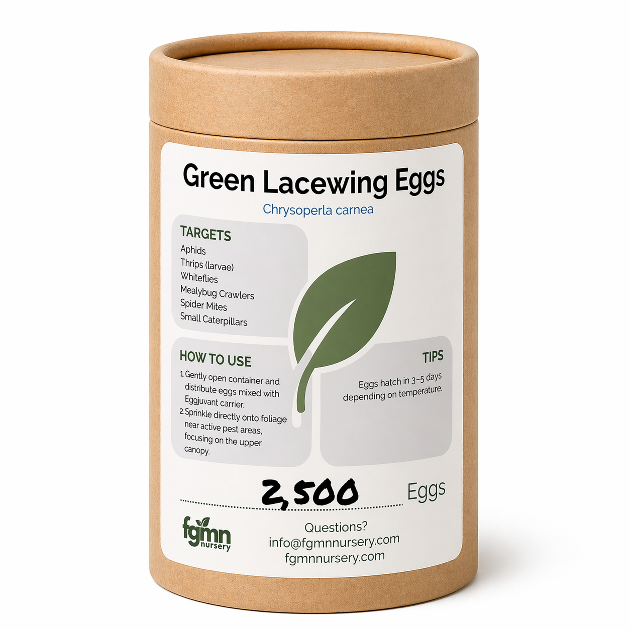 Green Lacewing Eggs - Midwest Grow LLC