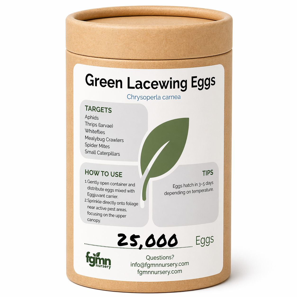 Green Lacewing Eggs - Midwest Grow LLC