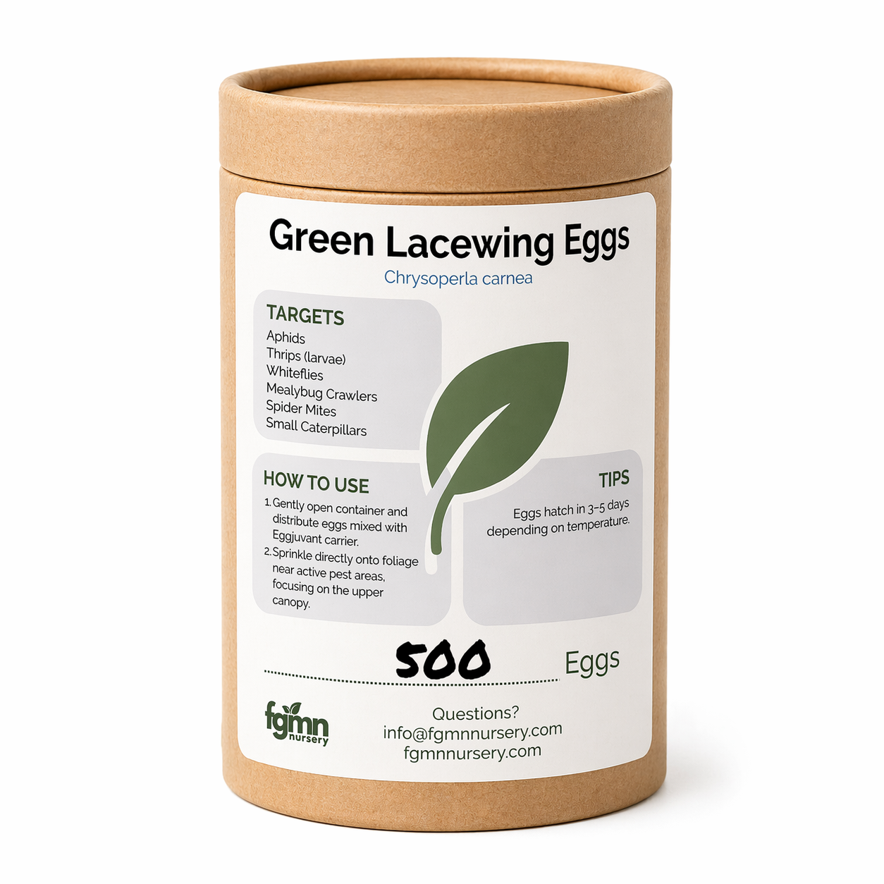 Green Lacewing Eggs - Midwest Grow LLC