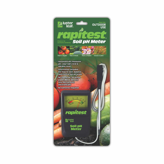 Luster Leaf Rapitest Soil pH Meter - Midwest Grow LLC