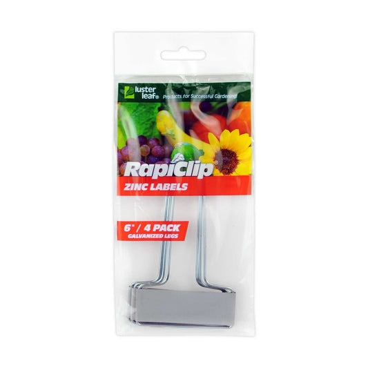 Luster Leaf Rapiclip Premium 6" Plant Labels |Copper or Zinc - Midwest Grow LLC