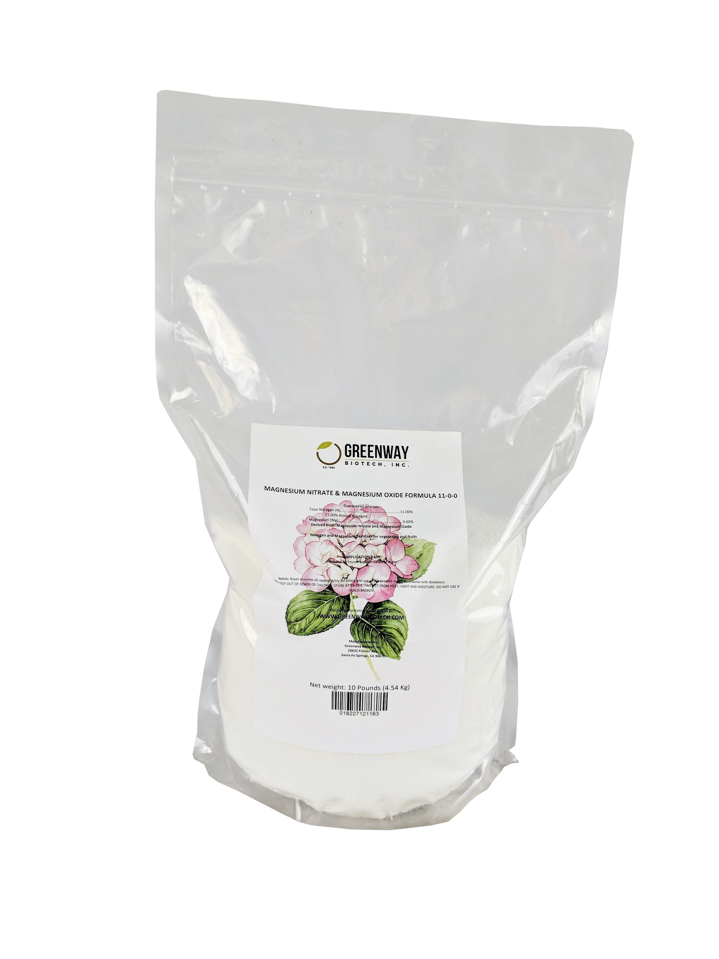Magnesium Nitrate Fertilizer 11-0-0 - Midwest Grow LLC