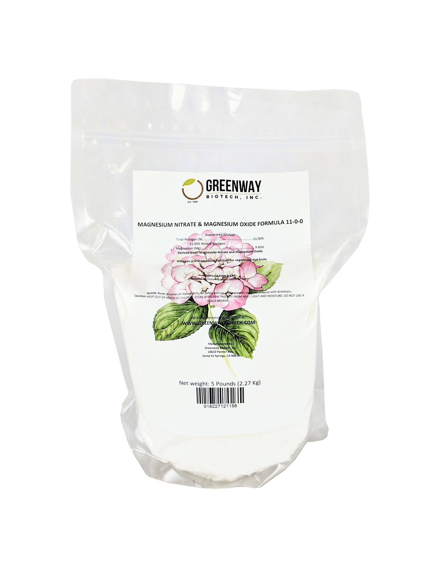 Magnesium Nitrate Fertilizer 11-0-0 - Midwest Grow LLC